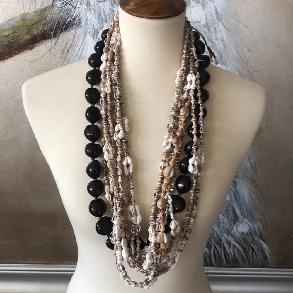 Graduation Party Celebration Authentic Handmade Shell Kukui Nut Leis LAST SET
